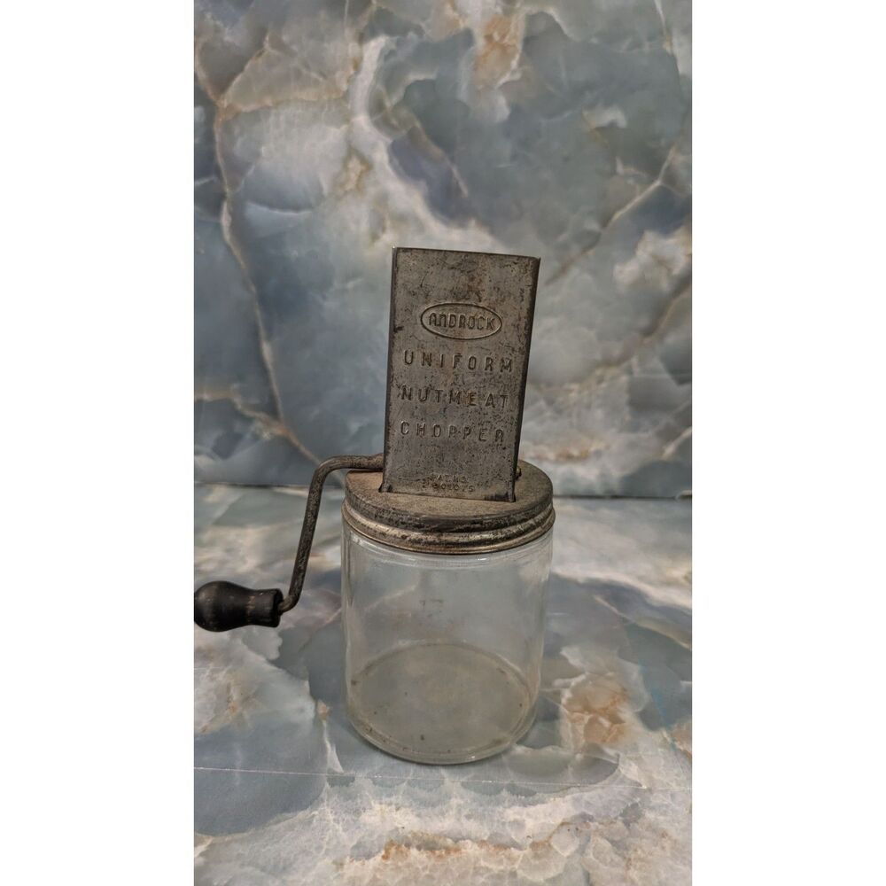 Vintage Androck Uniform Nut Meat Chopper